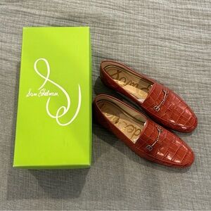 Sam Edelman Women's Lorraine Croc Leather Loafers